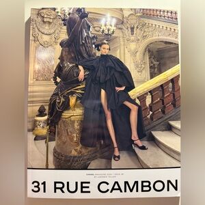 CHANEL Black and Gold Fashion Look Book